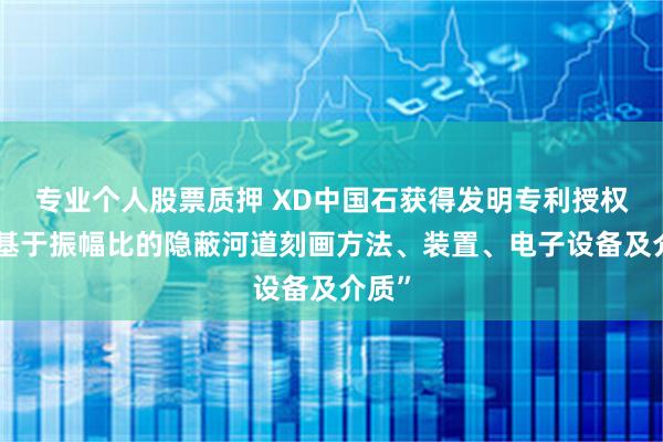 专业个人股票质押 XD中国石获得发明专利授权：“基于振幅比的隐蔽河道刻画方法、装置、电子设备及介质”