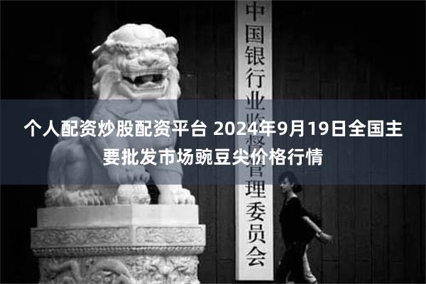 个人配资炒股配资平台 2024年9月19日全国主要批发市场豌豆尖价格行情