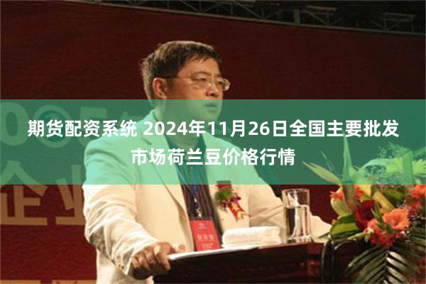 期货配资系统 2024年11月26日全国主要批发市场荷兰豆价格行情