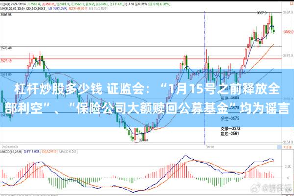 杠杆炒股多少钱 证监会：“1月15号之前释放全部利空”、“保险公司大额赎回公募基金”均为谣言