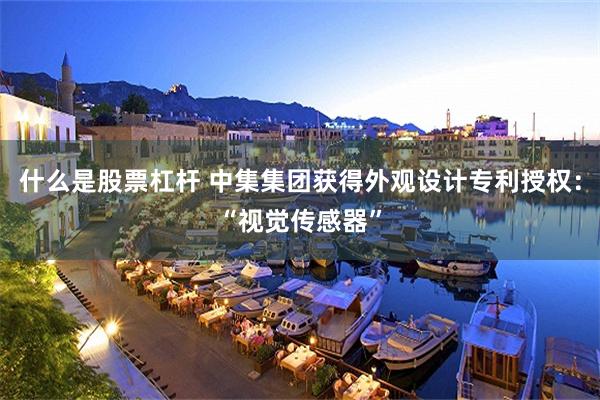 什么是股票杠杆 中集集团获得外观设计专利授权：“视觉传感器”