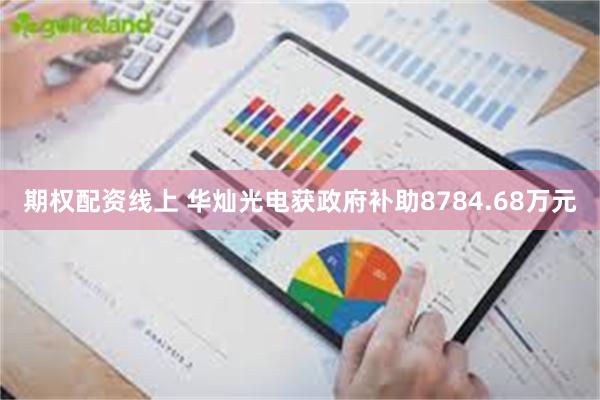 期权配资线上 华灿光电获政府补助8784.68万元